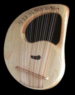 Picture of a small Alto Lyre